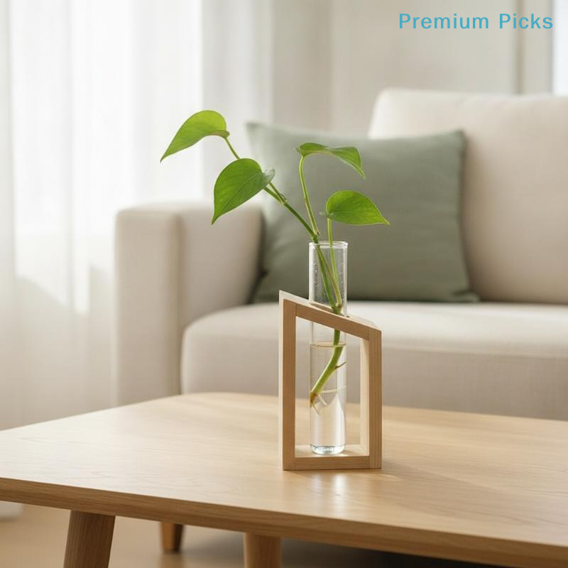 portableTest Tube Glass Propag - Propagation Station Vase ulasan dan harga